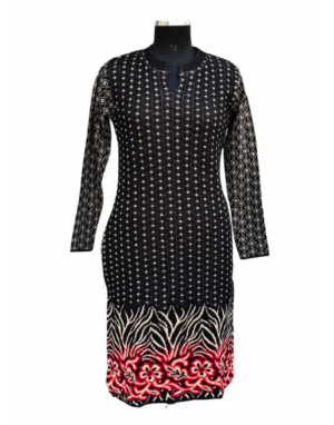 Ladies woolen kurti online on sale